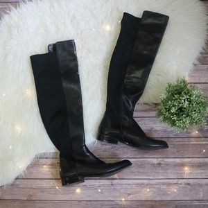 caddy belle black leather